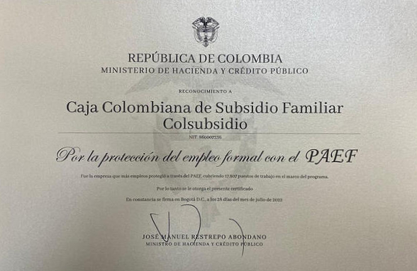 Colsubsidio Protege El Empleo Formal De Los Colombianos